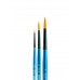KCK PREMIUM NYLON SHORT HANDLE ARTIST BRUSH - BR SH07
